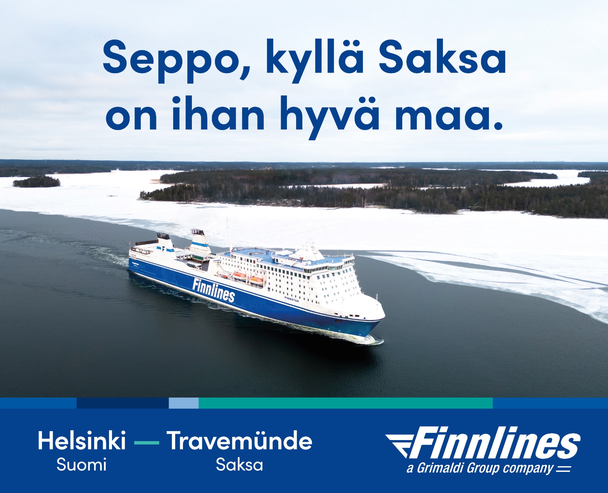 Seppo, kyllä Saksa on ihan hyvä maa -mainos